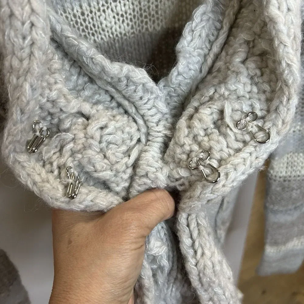 Free People Women's Size Small‎ Cardigan Sweater Gray